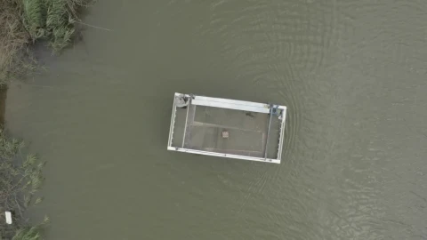 Stock Video Man Taking A Raft Across A Rive Animated Wallpaper - Free Live Wallpaper