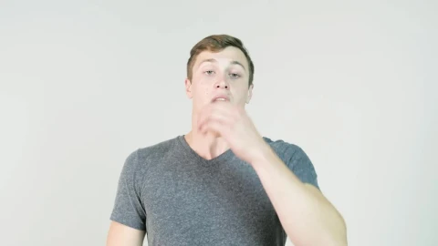 Stock Video Man Sneezing Against A White Backgroun Animated Wallpaper - Free Live Wallpaper