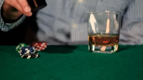 Stock Video Man Mixing Dice In A Gambling Gam Animated Wallpaper - Free Live Wallpaper