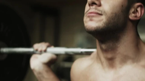 Stock Video Man Lifting Weights At The Gy Animated Wallpaper - Free Live Wallpaper