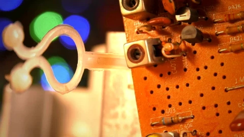 Stock Video Motherboard Of A Pc In Detail Live Wallpaper - Free Live Wallpaper
