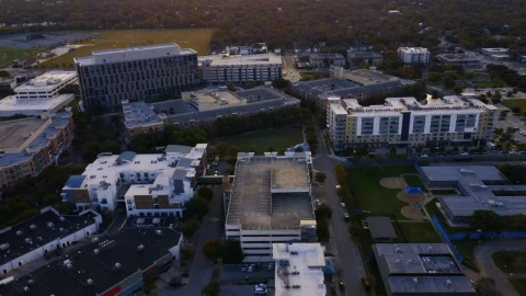 Stock Video Motion Of A Small Town From A High View Live Wallpaper - Free Live Wallpaper