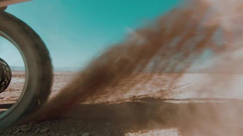 Stock Video Motorcycle Tire Speeding In The Desert Live Wallpaper - Free Live Wallpaper