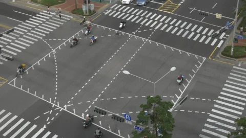 Stock Video Motorcyclists In South Korea Live Wallpaper - Free Live Wallpaper