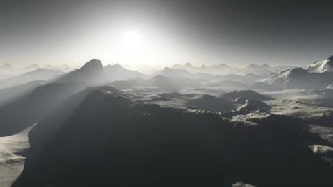 Stock Video Mountainous Surface Of An Alien World Live Wallpaper - Free Live Wallpaper