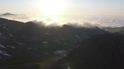 Stock Video Mountains And Clouds In The Sunrise Live Wallpaper - Free Live Wallpaper
