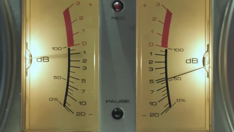 Stock Video Moving Needle On Retro Audio Tape Recorder Live Wallpaper - Free Live Wallpaper