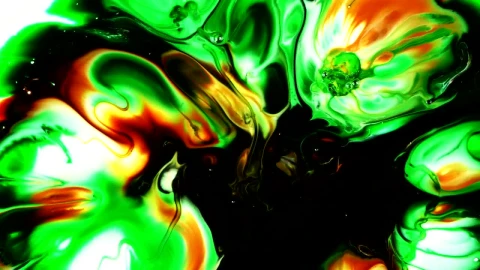 Stock Video Multicolor Ink Mixing Live Wallpaper - Free Live Wallpaper