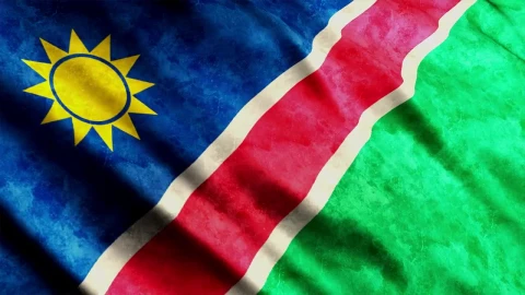 Stock Video Namibia D Render Faded Flag Live Wallpaper - Free Live Wallpaper