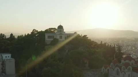 Stock Video National Observatory Of Athens Greece Live Wallpaper - Free Live Wallpaper