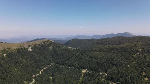 Stock Video Natural Relief With Mountains From Above Live Wallpaper - Free Live Wallpaper