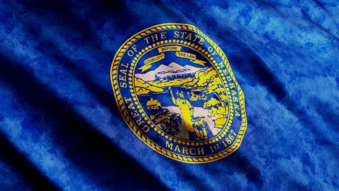 Stock Video Nebraska State Waving Flag Live Wallpaper - Free Live Wallpaper