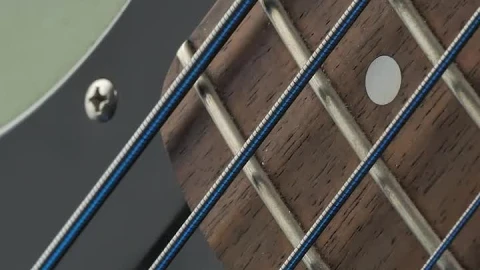 Stock Video Neck Of An Electric Bass Live Wallpaper - Free Live Wallpaper