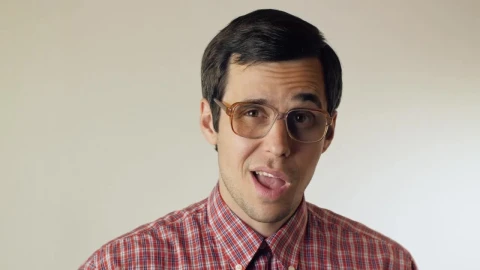 Stock Video Nerdy Man Saying Ok Live Wallpaper - Free Live Wallpaper