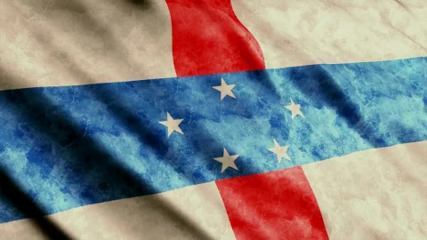Stock Video Netherlands Antilles Flag Live Wallpaper - Free Live Wallpaper