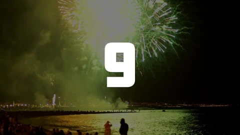 Stock Video New Year Countdown Title Live Wallpaper - Free Live Wallpaper