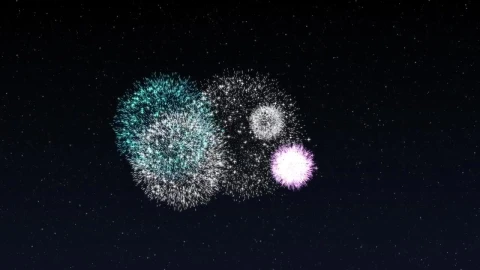 Stock Video New Year Fireworks Logo Reveal Live Wallpaper - Free Live Wallpaper