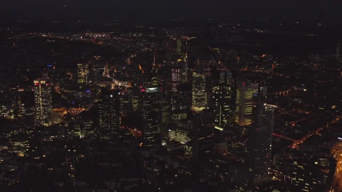 Stock Video New York City At Night From Above Live Wallpaper - Free Live Wallpaper
