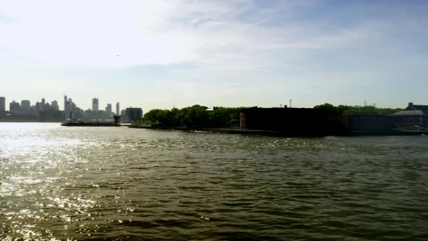 Stock Video New York Harbor And Skyline Live Wallpaper - Free Live Wallpaper