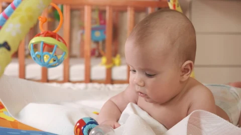 Stock Video Newborn Baby In His Room Live Wallpaper - Free Live Wallpaper