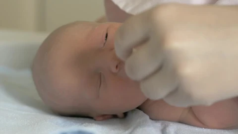 Stock Video Newborn Baby Laying In A Hospital Live Wallpaper - Free Live Wallpaper