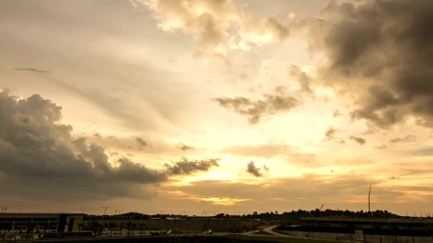 Stock Video Night Closing In Across The Sky Live Wallpaper - Free Live Wallpaper