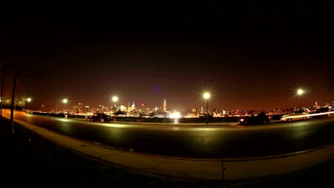 Stock Video Night Lights In The City Live Wallpaper - Free Live Wallpaper