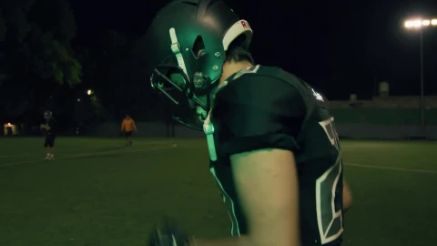 Stock Video Night Training Of A Football Team Live Wallpaper - Free Live Wallpaper