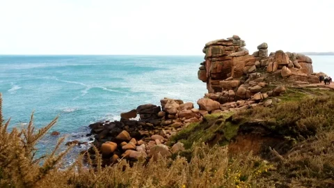 Stock Video Ocean Coast With Rocky Cliffs Live Wallpaper - Free Live Wallpaper