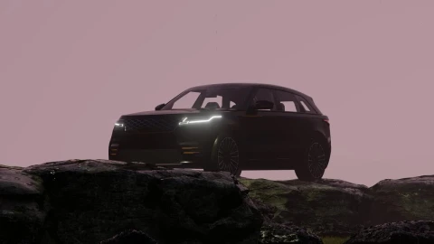 Stock Video Off Road Luxury Vehicle In Nature D Render Live Wallpaper - Free Live Wallpaper