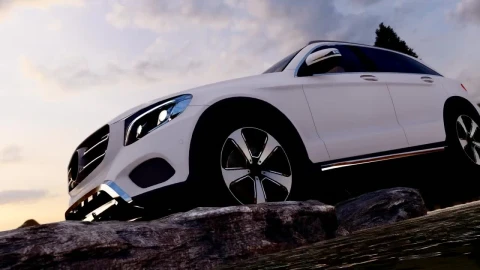 Stock Video Off Road Vehicle Parking In Nature Live Wallpaper - Free Live Wallpaper