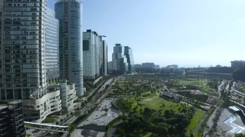 Stock Video Office And Apartment Buildings Live Wallpaper - Free Live Wallpaper