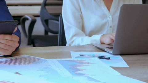 Stock Video Office Workers Hands Typing On Their Devices Live Wallpaper - Free Live Wallpaper