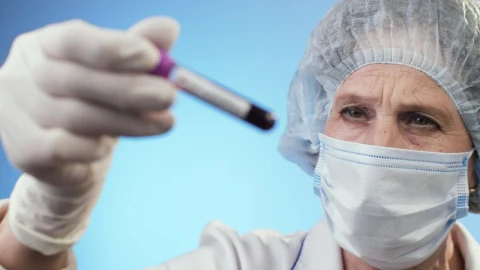 Stock Video Old Doctor Checking Positive Test For Covid Live Wallpaper - Free Live Wallpaper