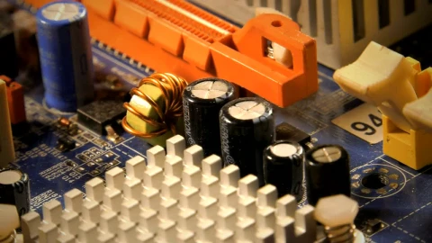 Stock Video Old Hardware Of A Pc Seen In Detail Live Wallpaper - Free Live Wallpaper