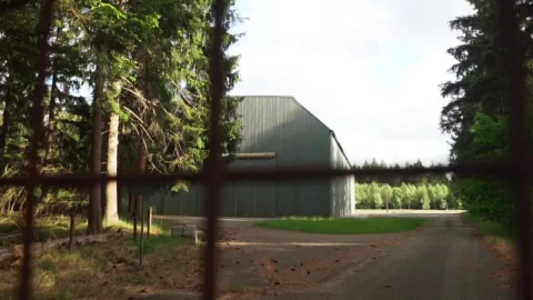 Stock Video Old Industrial Warehouse In Nature Live Wallpaper - Free Live Wallpaper