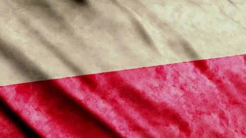 Stock Video Old Polish Flag Waving Live Wallpaper - Free Live Wallpaper