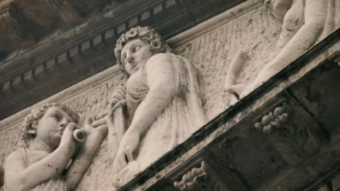 Stock Video Old Roman Architecture In A Theater Live Wallpaper - Free Live Wallpaper