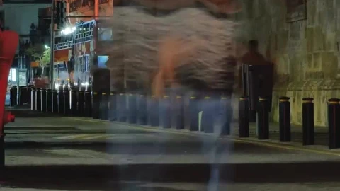 Stock Video Old Street At Night Live Wallpaper - Free Live Wallpaper