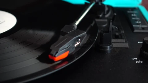 Stock Video Old Vinyl Record Spinning On A Turntable Live Wallpaper - Free Live Wallpaper
