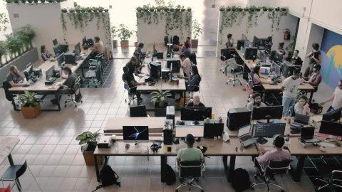 Stock Video Open Office Space Live Wallpaper - Free Live Wallpaper