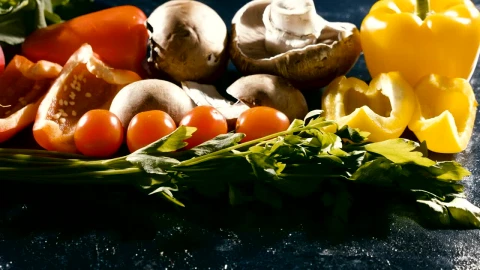 Stock Video Organic Vegetables For Cooking Live Wallpaper - Free Live Wallpaper