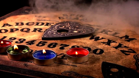 Stock Video Ouija Board In A Evil Environment Live Wallpaper - Free Live Wallpaper