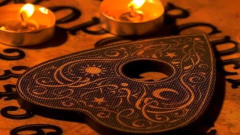 Stock Video Ouija Board With Candles On It Live Wallpaper - Free Live Wallpaper