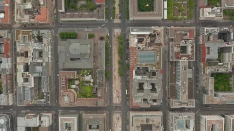 Stock Video Overhead Aerial View Of A City In Quarantine Live Wallpaper - Free Live Wallpaper