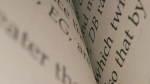 Stock Video Pages Of A Novel In English Live Wallpaper - Free Live Wallpaper