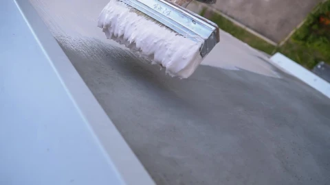 Stock Video Painting A Wall With White Paint Live Wallpaper - Free Live Wallpaper