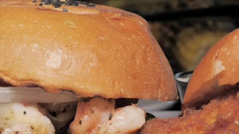 Stock Video Pair Of Hamburgers Together Live Wallpaper - Free Live Wallpaper