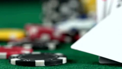 Stock Video Panning Shot Of A Casino Board With Dice And Poker Live Wallpaper - Free Live Wallpaper