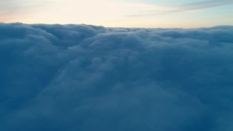 Stock Video Panning Shot Over Massive Clouds Live Wallpaper - Free Live Wallpaper